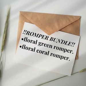 bundle romper deal!!